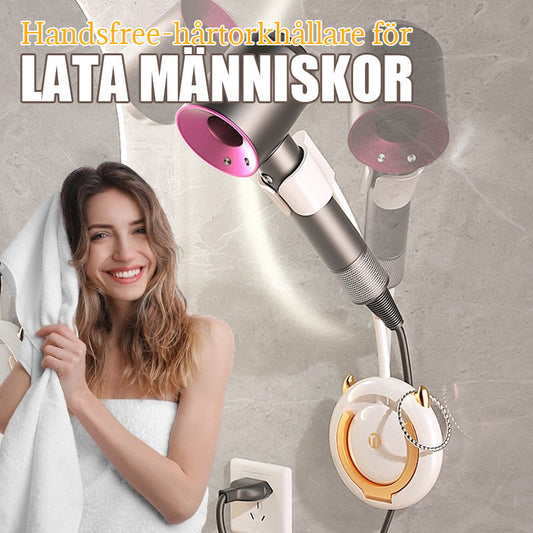 Handsfree-hårtorkhållare för lata människor