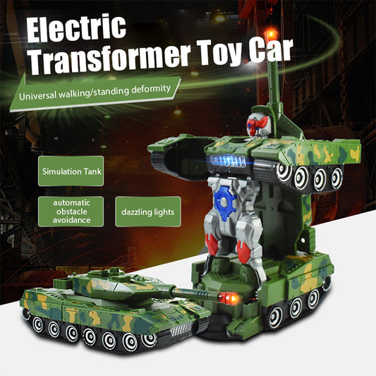 🔥2024 HET REA🔥Elektrisk Universal Deformation Polisleksaksbil