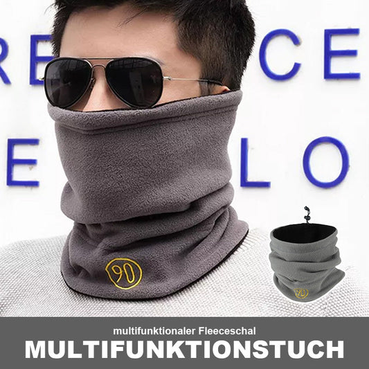 ❄️ Multifunktionell fleecejacka med hals
