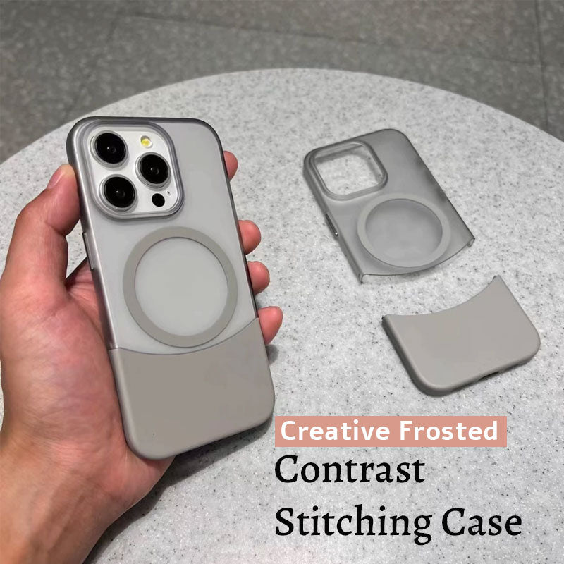 Creative Frosted Fodral med kontraststickning