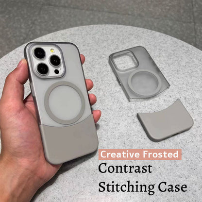 Creative Frosted Fodral med kontraststickning