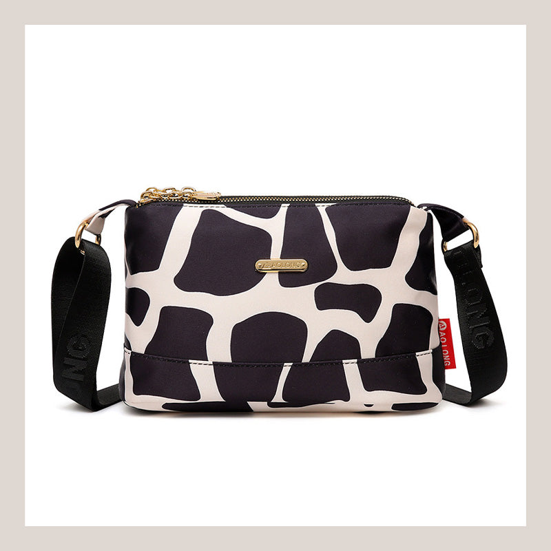 Crossbody-väska med flera fickor för kvinnor