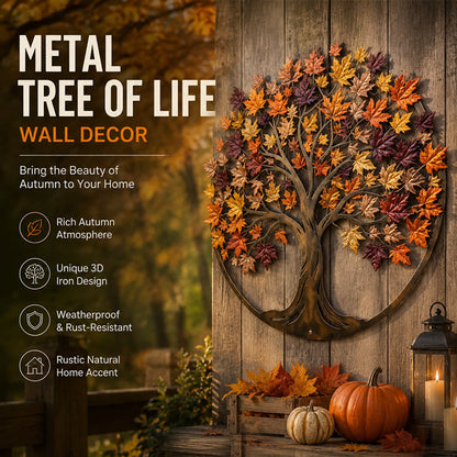 🍂Metal Autumn Tree Metal Wall Art