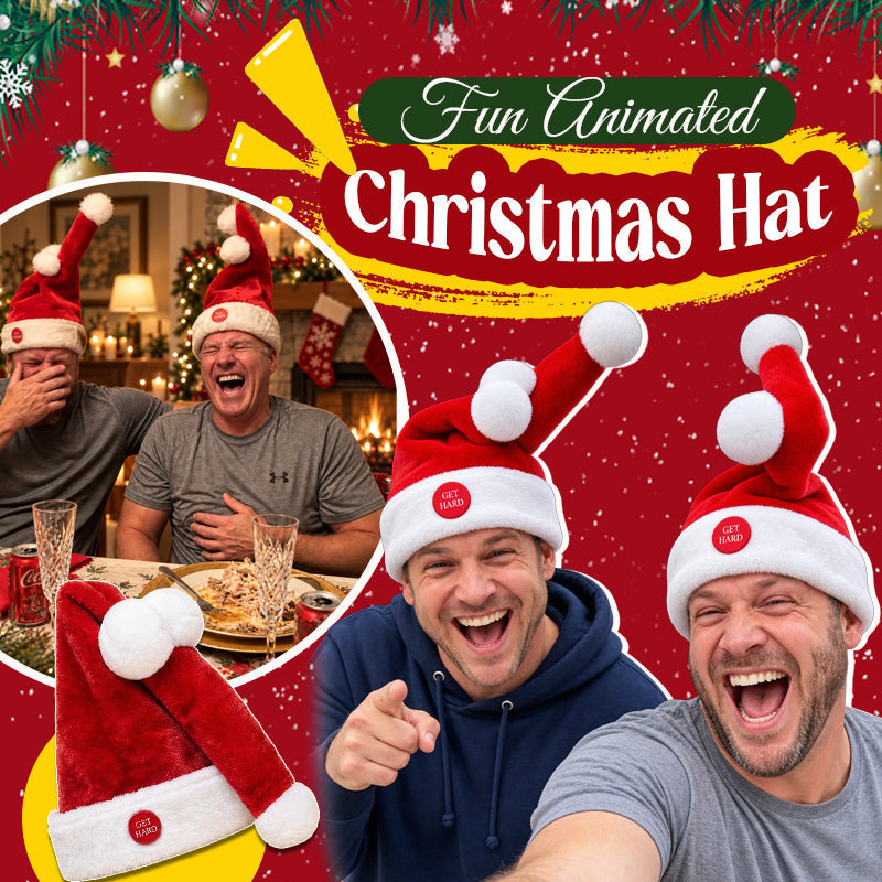 Fun Moving Santa Hat for Christmas Parties