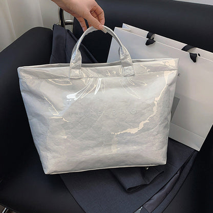 Toteväska med bokstavstryck för kvinnor