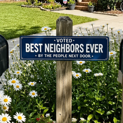 🏡❤️ Best Neighbor Garden Sign