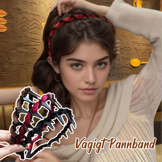 Vågigt Pannband/Wave headband