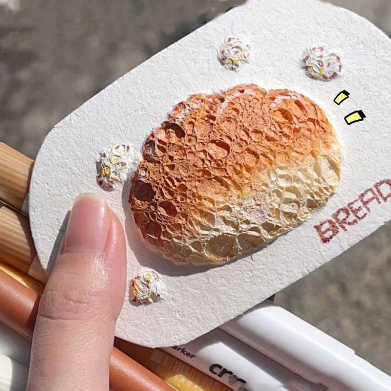 Diy Handmålad Skumtexturmålning