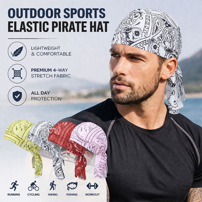 Outdoor Sports Elastic Pirate Hat