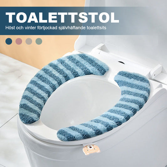Höst Och Vinter Förtjockad Självhäftande Toalettsits
