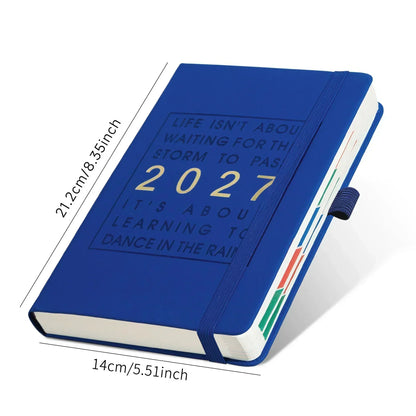 ⚡ A5 2027 One‑Day‑Per‑Page Diary Notebook – Portable, Well‑Organized, Long‑Lasting ✨