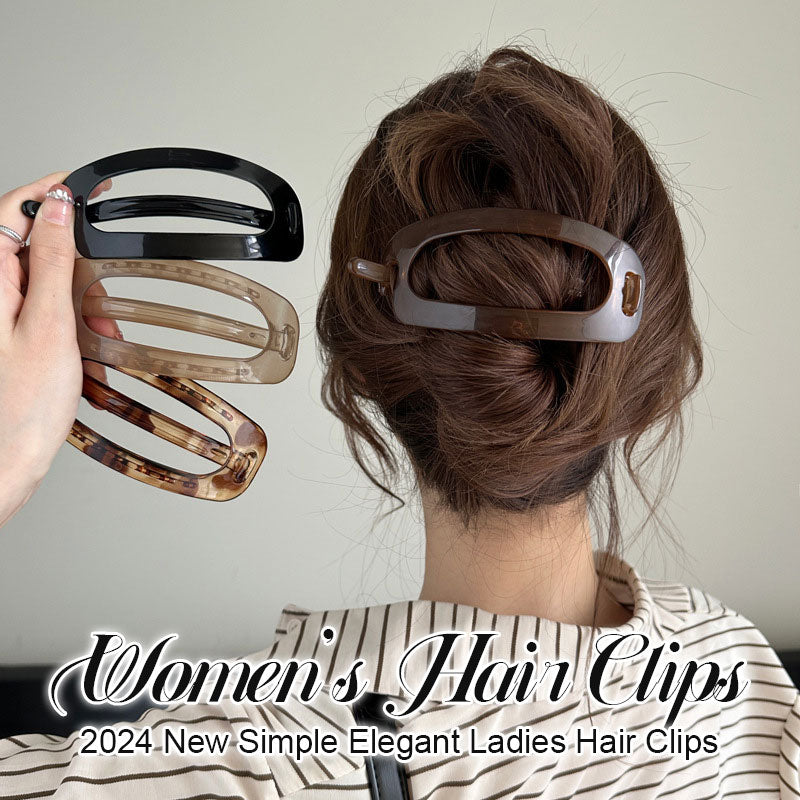 2024 Ny Enkel Elegant Hårklämma för Kvinnor