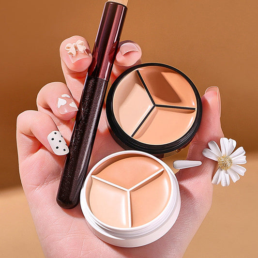 3-färgad Concealer Cream
