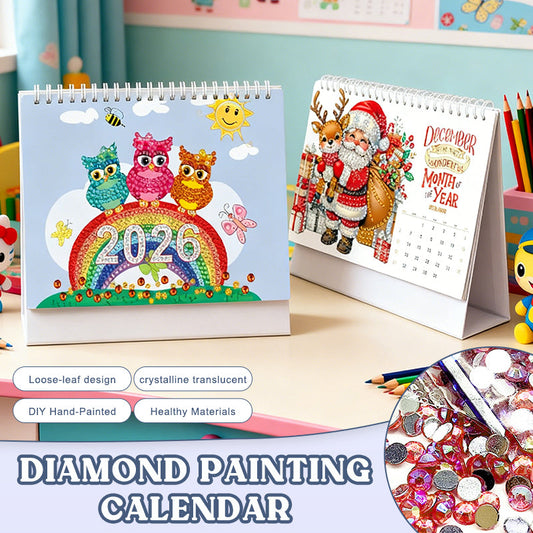 Gör-det-själv-tecknad Diamantmålningskalender 🎨