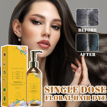 Enkeldos Blommig Hårfärg