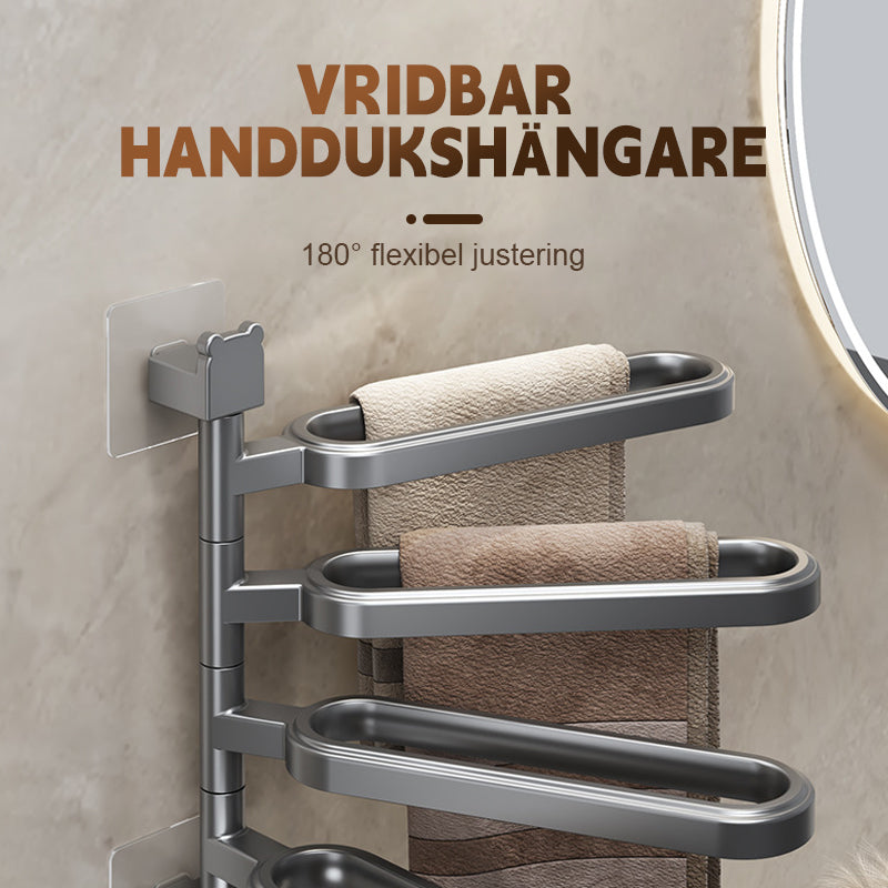 Vridbar Handdukshängare