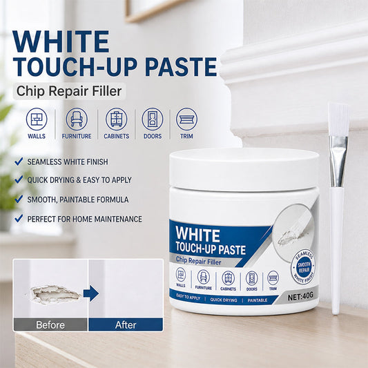 🏠White Furniture Touch-Up Paste with Brush