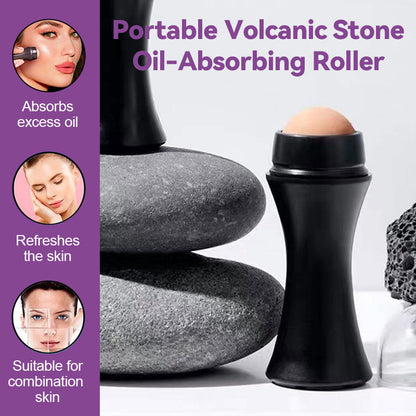 Bärbar vulkanisk sten oljeabsorberande rulle