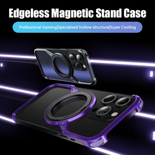 Kantlöst roterande magnetiskt stativskyddsfodral