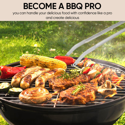 Tång för vändning av BBQ-korv