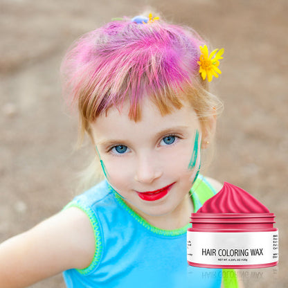 Färgstarkt hårvax