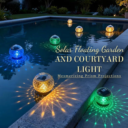 Solar Floating Garden and Courtyard Light