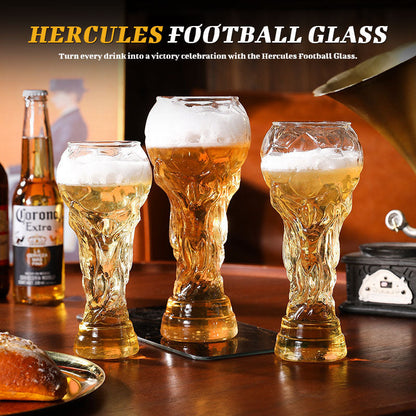 ⚽Hercules Football Glass