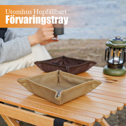 Utomhus Hopfällbart Förvaringstray