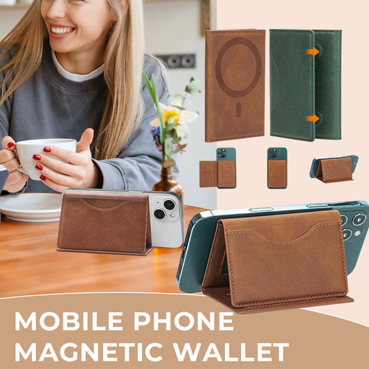 Magnetisk plånbok för mobiltelefoner