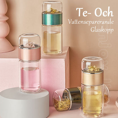 Te- Och Vattenseparerande Glaskopp
