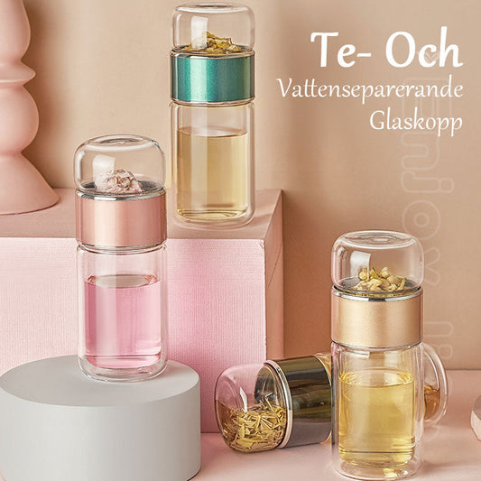 Te- Och Vattenseparerande Glaskopp
