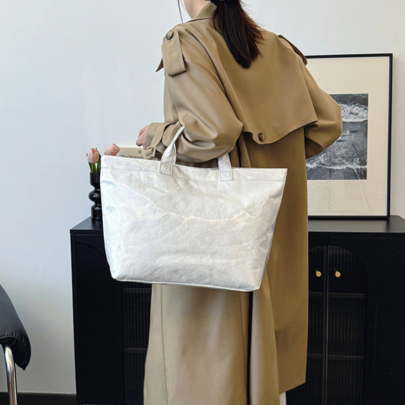 Toteväska med bokstavstryck för kvinnor