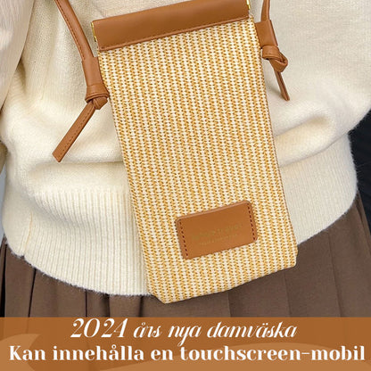 2024 års nya damväska, kan innehålla en touchscreen-mobil