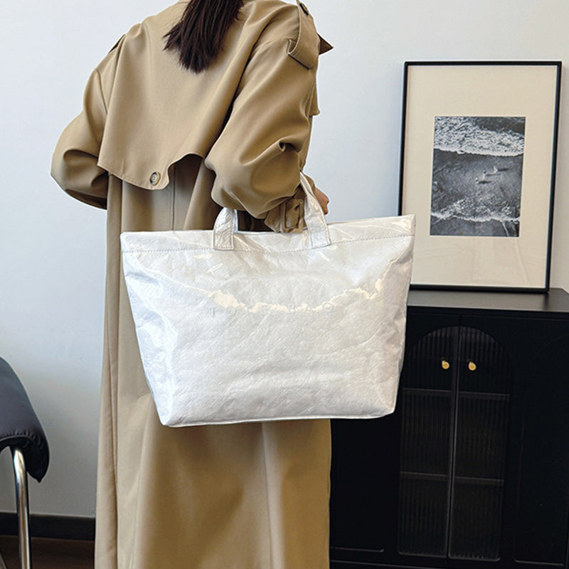 Toteväska med bokstavstryck för kvinnor