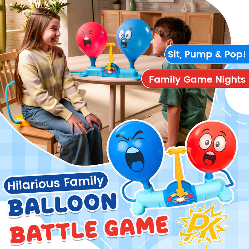 🎈 Sit, Pump & Pop! Balloon Battle Game