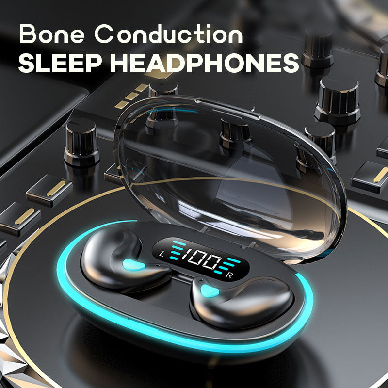 Digital Display Mini Noise Cancelling Bluetooth-hörlurar