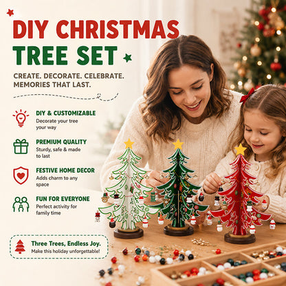 🎄 DIY Wooden Christmas Tree Ornament