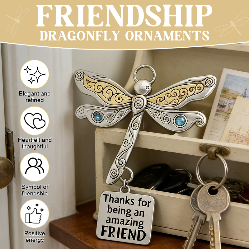Friendship Dragonfly Ornamen