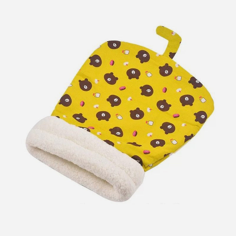 Täcke i sovsäcksstil Kattnäste