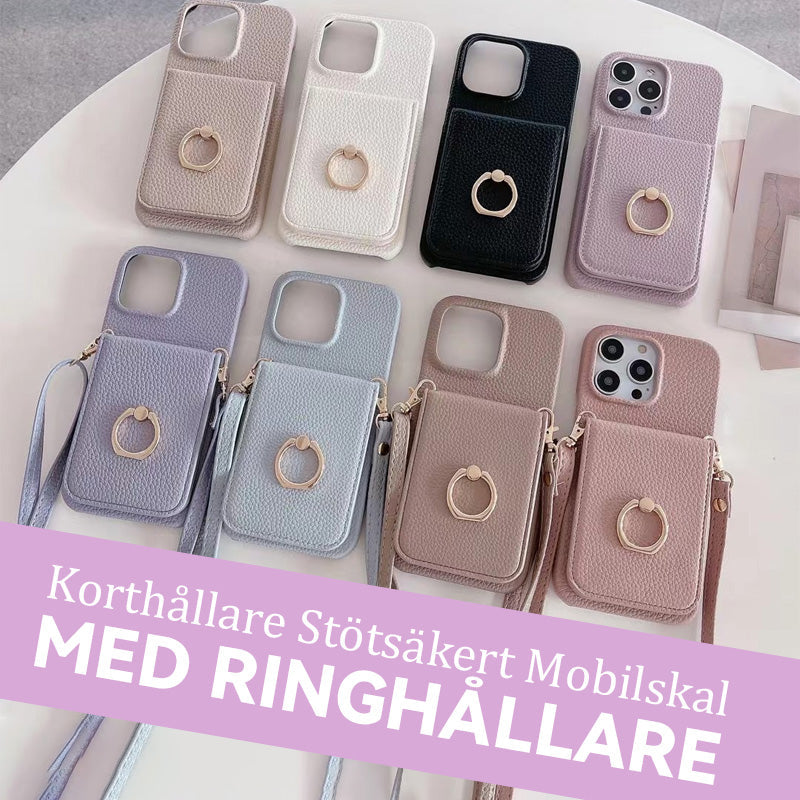 Korthållare Stötsäkert Mobilskal Med Ringhållare