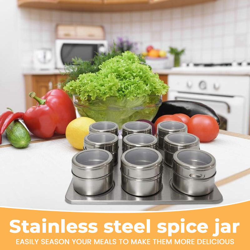 Rostfritt Stål Kryddburk