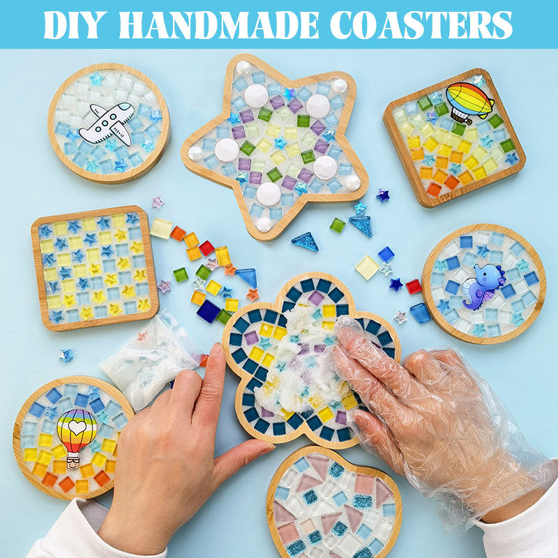 Diy Handgjorda Glasunderlägg