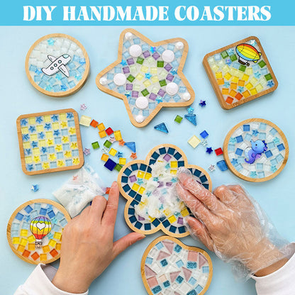 Diy Handgjorda Glasunderlägg