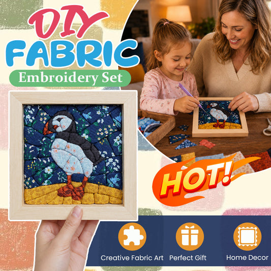 🖼️ Quilted Fabric Wall Art Kit