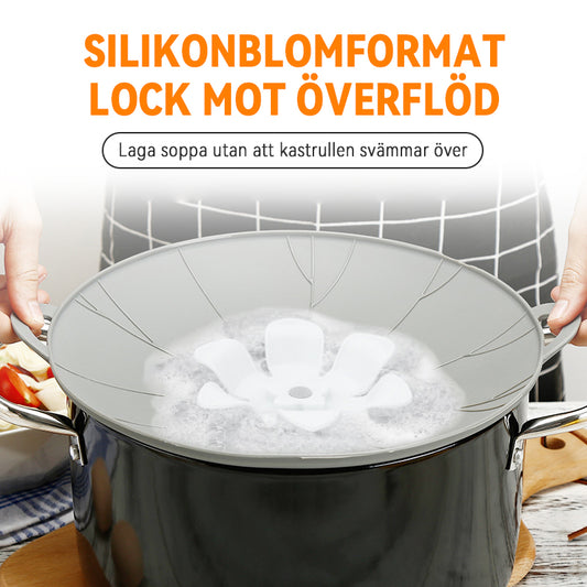 Silikon blomformat anti-overflow lock