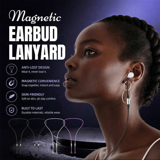 🎧Magnetic earphone lanyard
