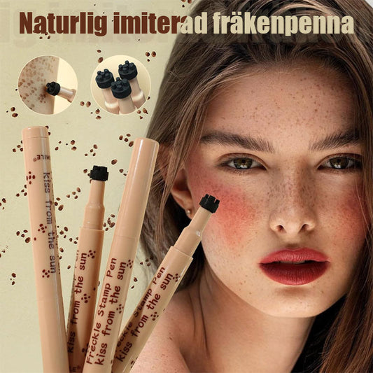 Naturlig imiterad fräkenpenna