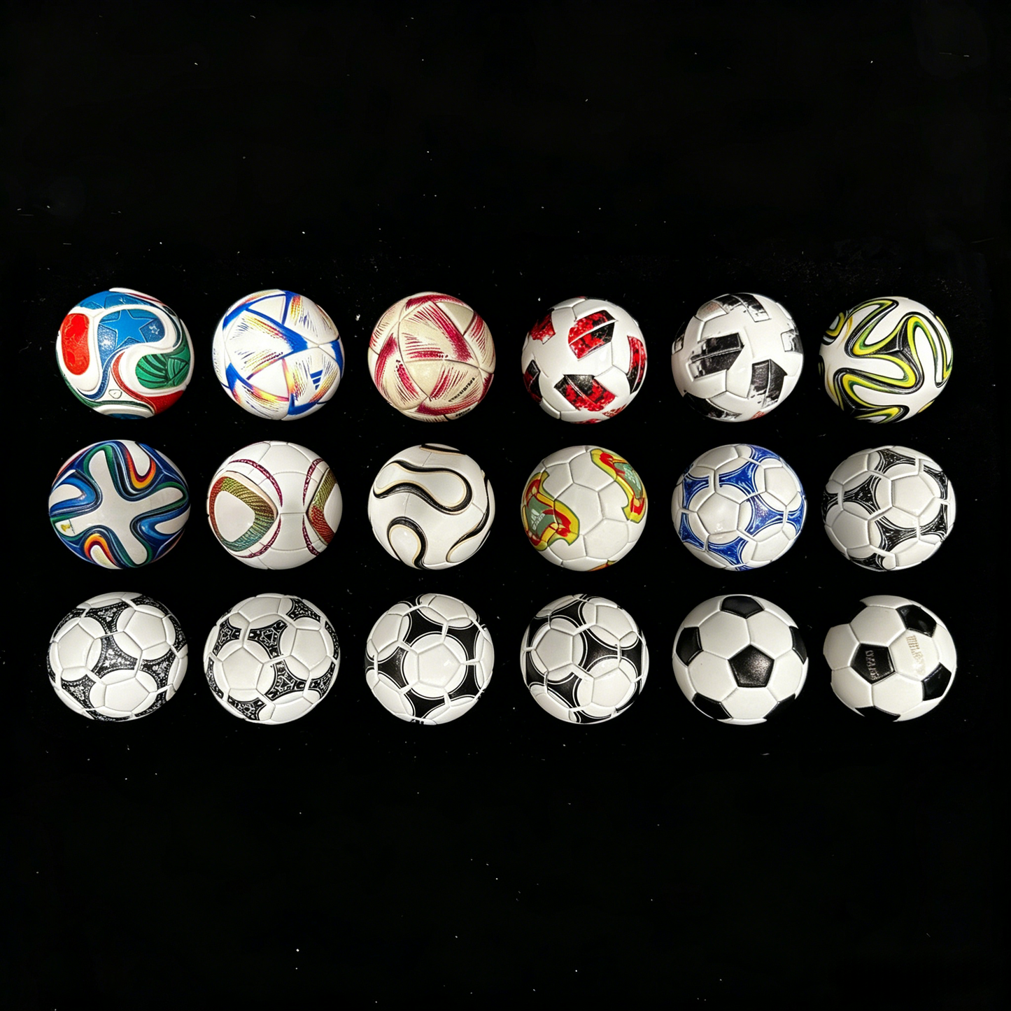 🏆 Handcrafted Mini Soccer Ball Collection (1970–2026) – 2026 World Cup Sale🔥