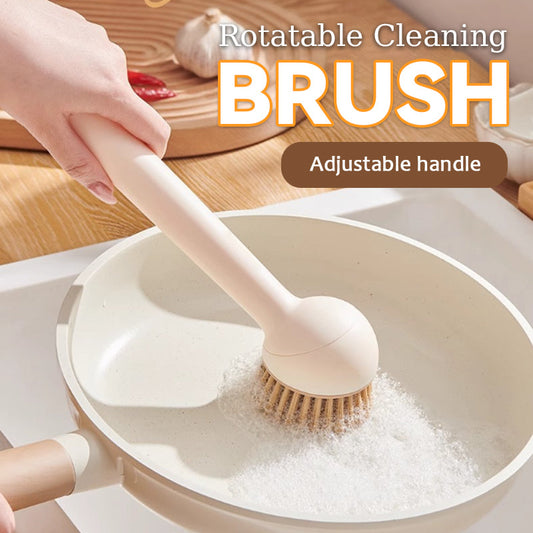 Långt Skaft Roterbar Rengöringsborste