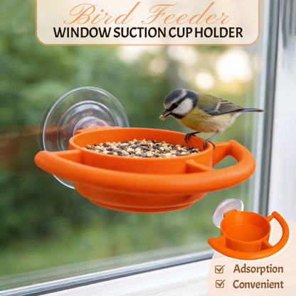 Bird Feeder Window Suction Cup Holder